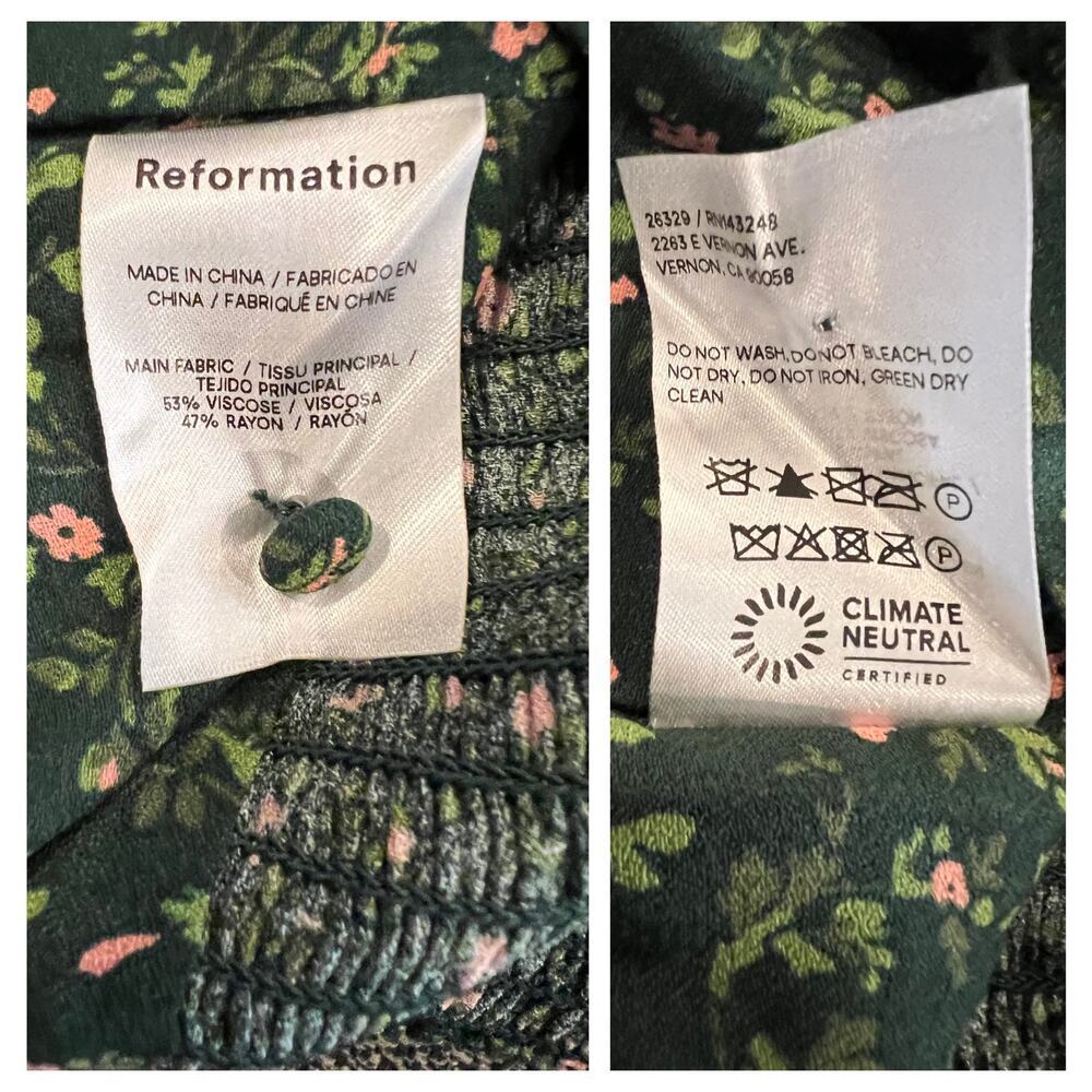 NWT Reformation Clio Top Size 2 - Picture 5 of 6